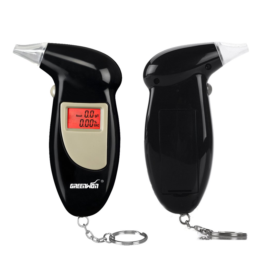 GREENWON Alcohol Tester Breathalyzer Analyzer Detector Alcohol Breath Tester Mouthpiece OEM Color Packaging Logo