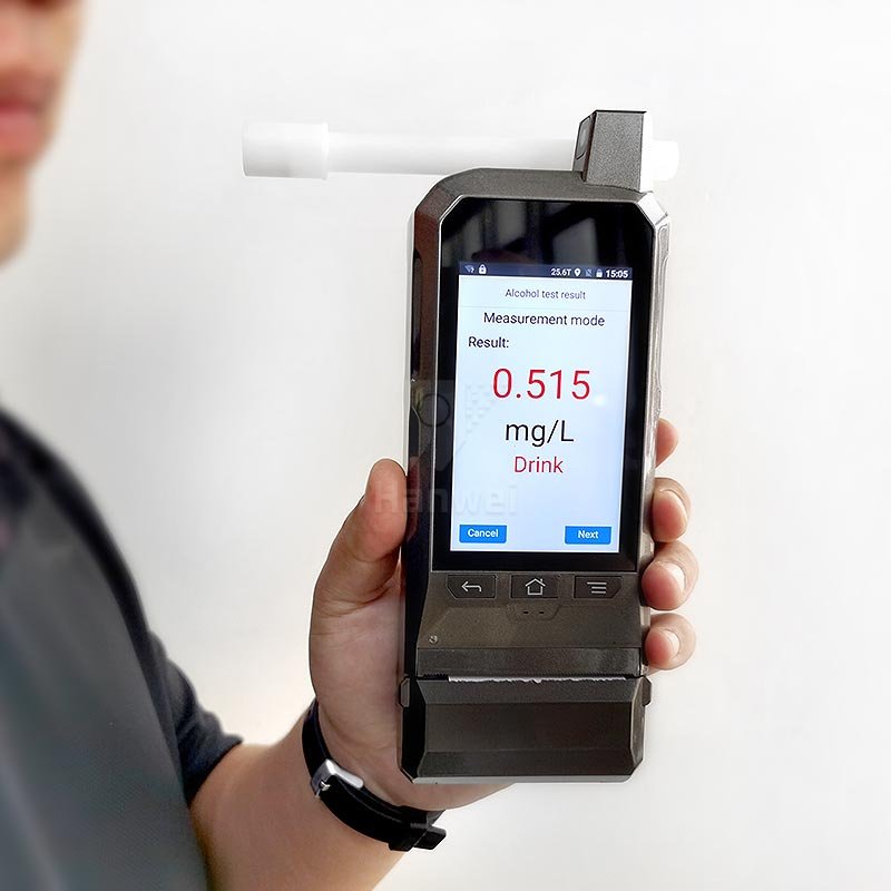 Top Quality Alcohol Tester 4-inch Touch Screen AT9000 Breathalyzer Alcohol Tester with Camera
