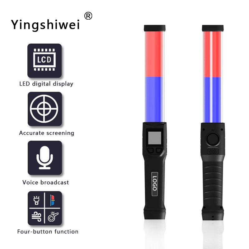 2023 High-precision data and strong battery electrochemical sensor digital professional breath test LCD screen alcohol tester