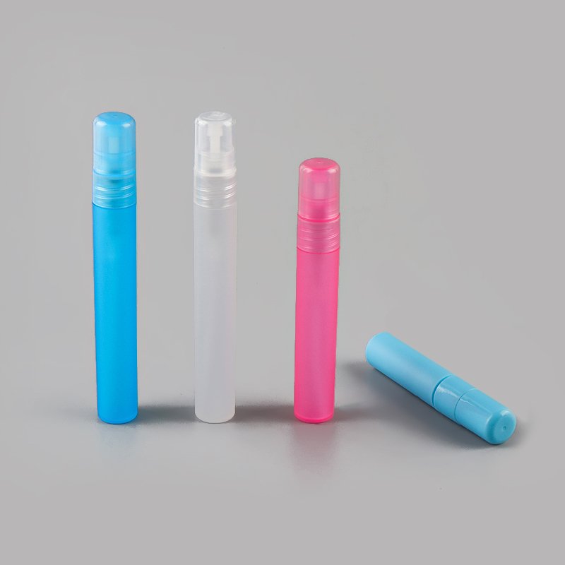 new material Cosmetic mini sample vial 1ml 2ml 3ml 5ml 10ml tester tube plastic perfume spray bottle