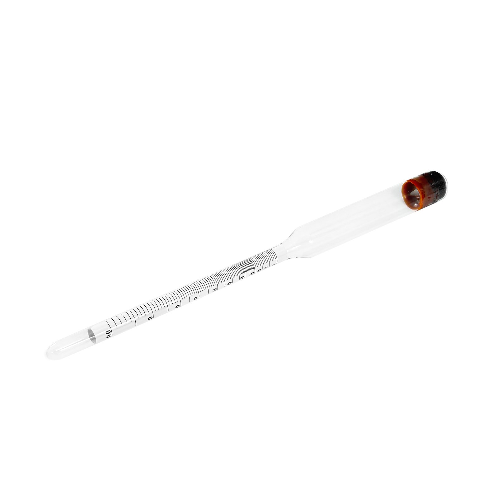 Alcoholmeter 0-100% Proof Alcohol Tester Hydrometer Glass Alcohol Measuring Alcohol hydrometer