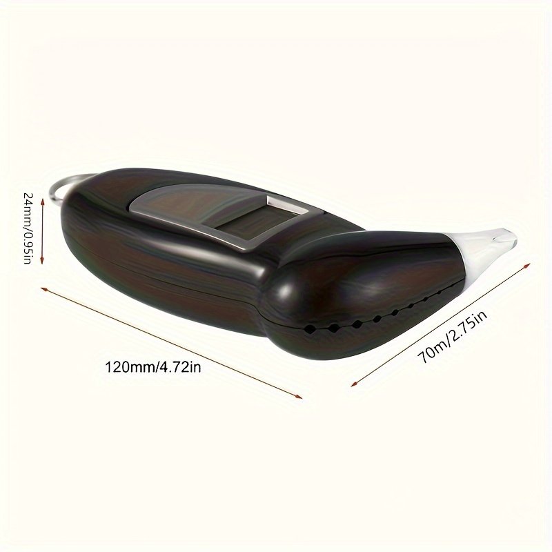 High accuracy Blowing Semi Sensor LCD alcohol tester Display fast Detection Alcohol Tester Breathalyzer Detector