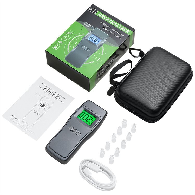 High Accurate OEM ODM Alcohol Detector Keychain Breathalyzer Digital Breath Alcohol Tester Price
