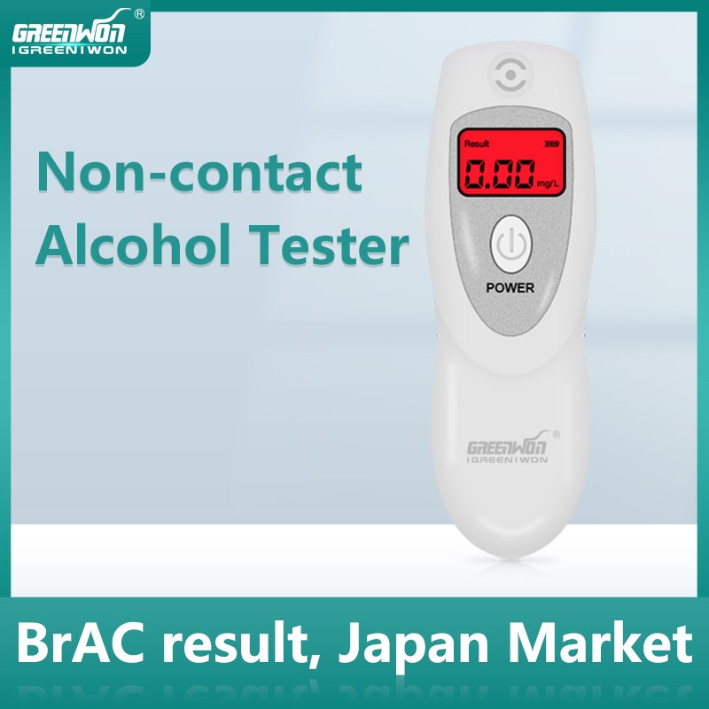 GREENWON Newest Alcohol Tester mg/l Result Breathalyzer Breath Alcohol Tester Analyze BAC with 1000 test times countdown