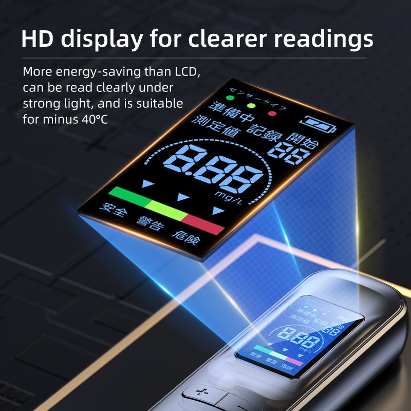 new designed personal portable digital alcohols breath tester industrial for driving people alcohol detecting instrument