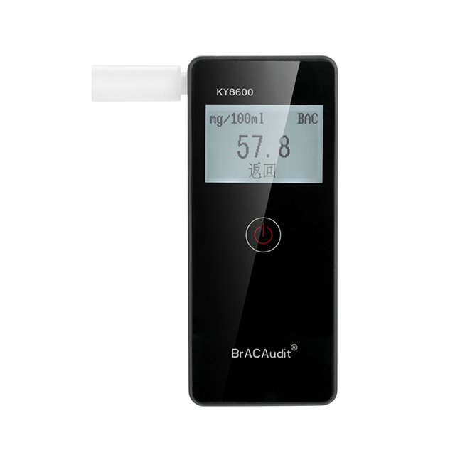 Fuel Cell Smartphone Professional Breathalyzer Alcohol Tester with Bluetooth KY-8600