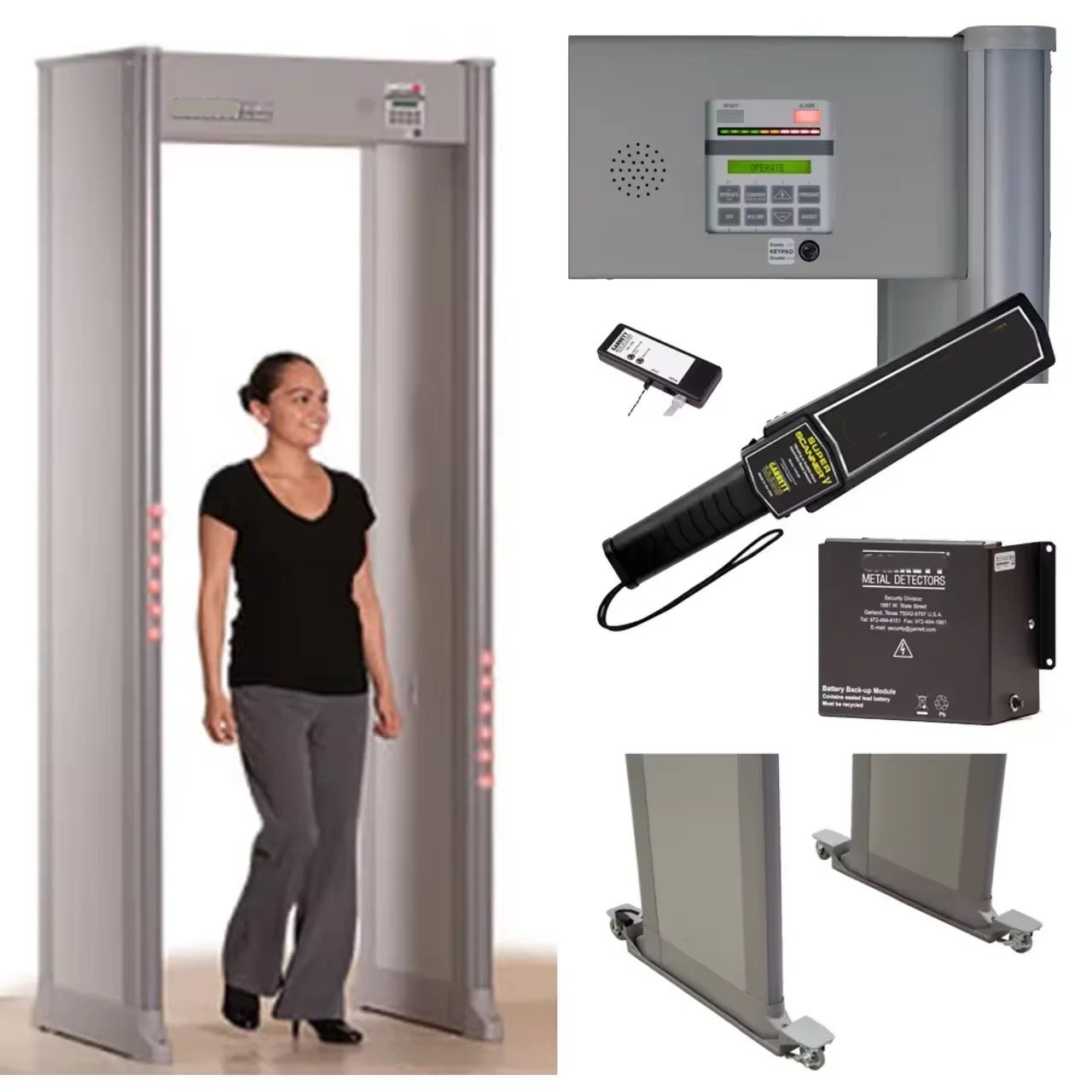 HOT BEST QUALITY 100% Genuine Gar rett PD6500-i Walk-Through Metal Detector