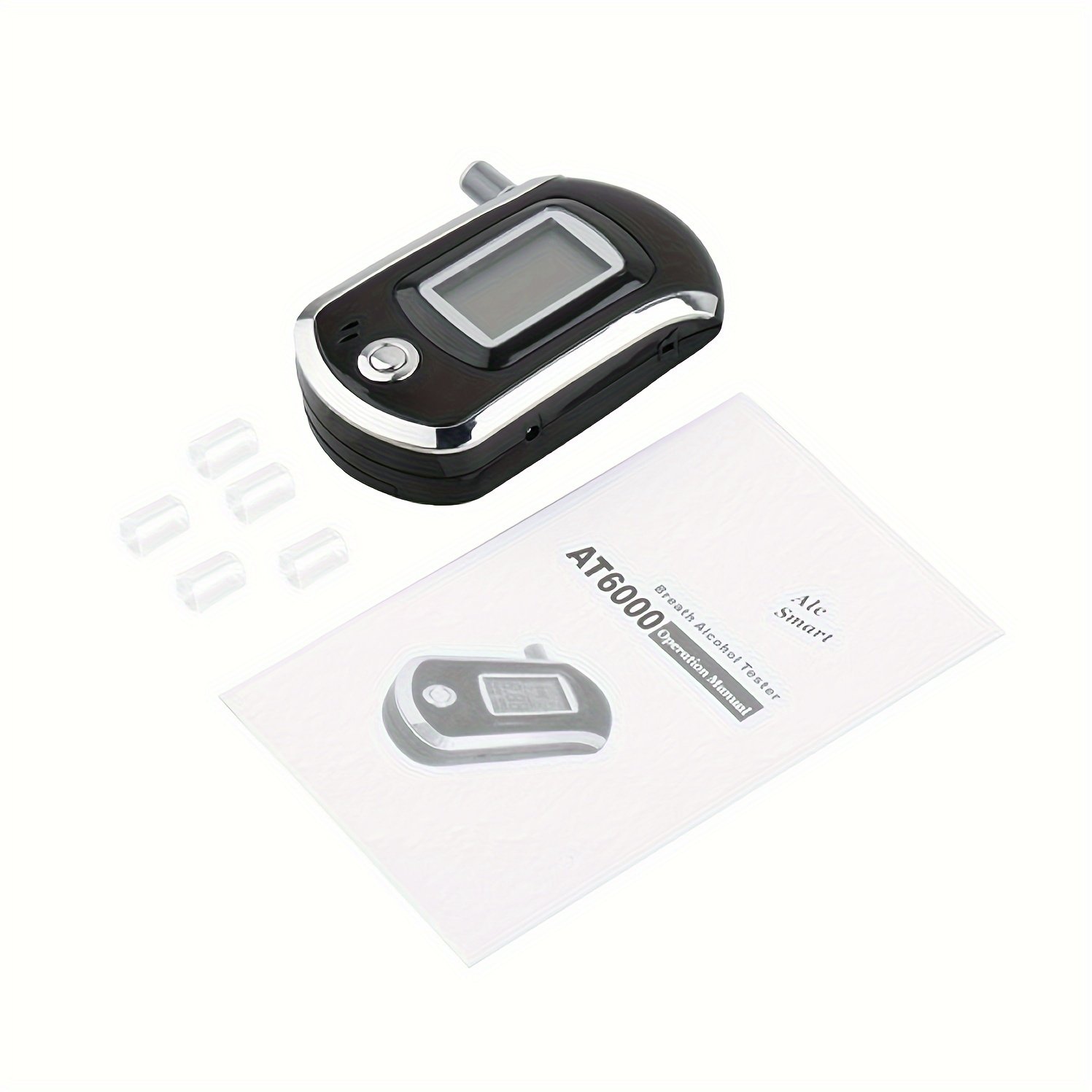 Digital Electronic Alcohol Meter Alcohol Tester with with Mouthpiece Breathalyer