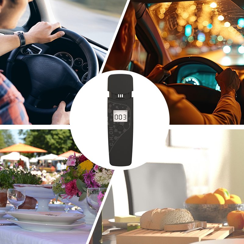Fast Check Detector Alcohol Tester Breathalyzer Mini Portable Tester Japan Driving