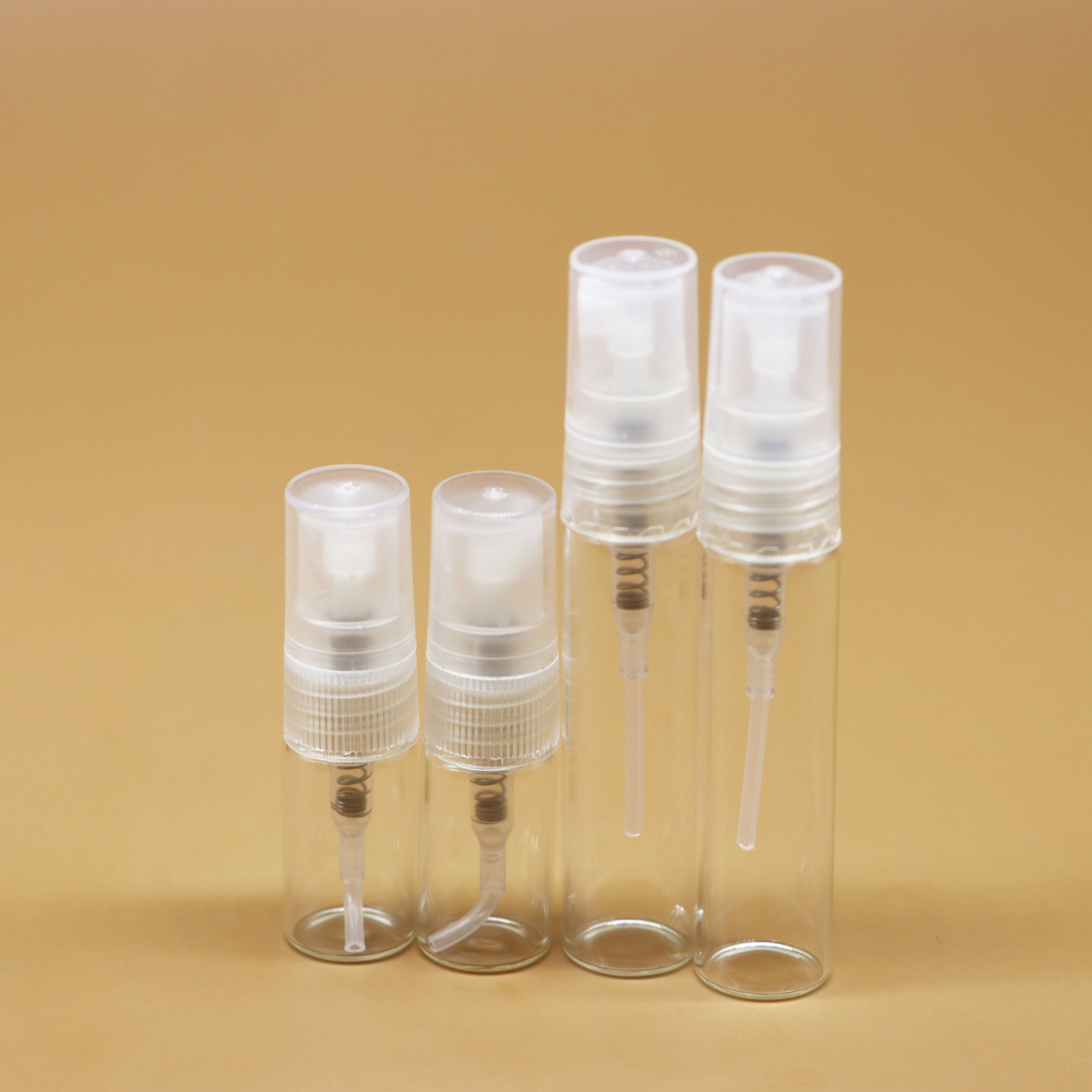 Empty 2ml 3ml 5ml 10ml perfume glass spray vials sample glass spray tester perfume bottle
