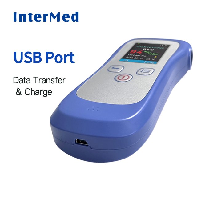 Rapid Alcohol Screening Device Easy Operation Wireless Printer Alcohol Tester