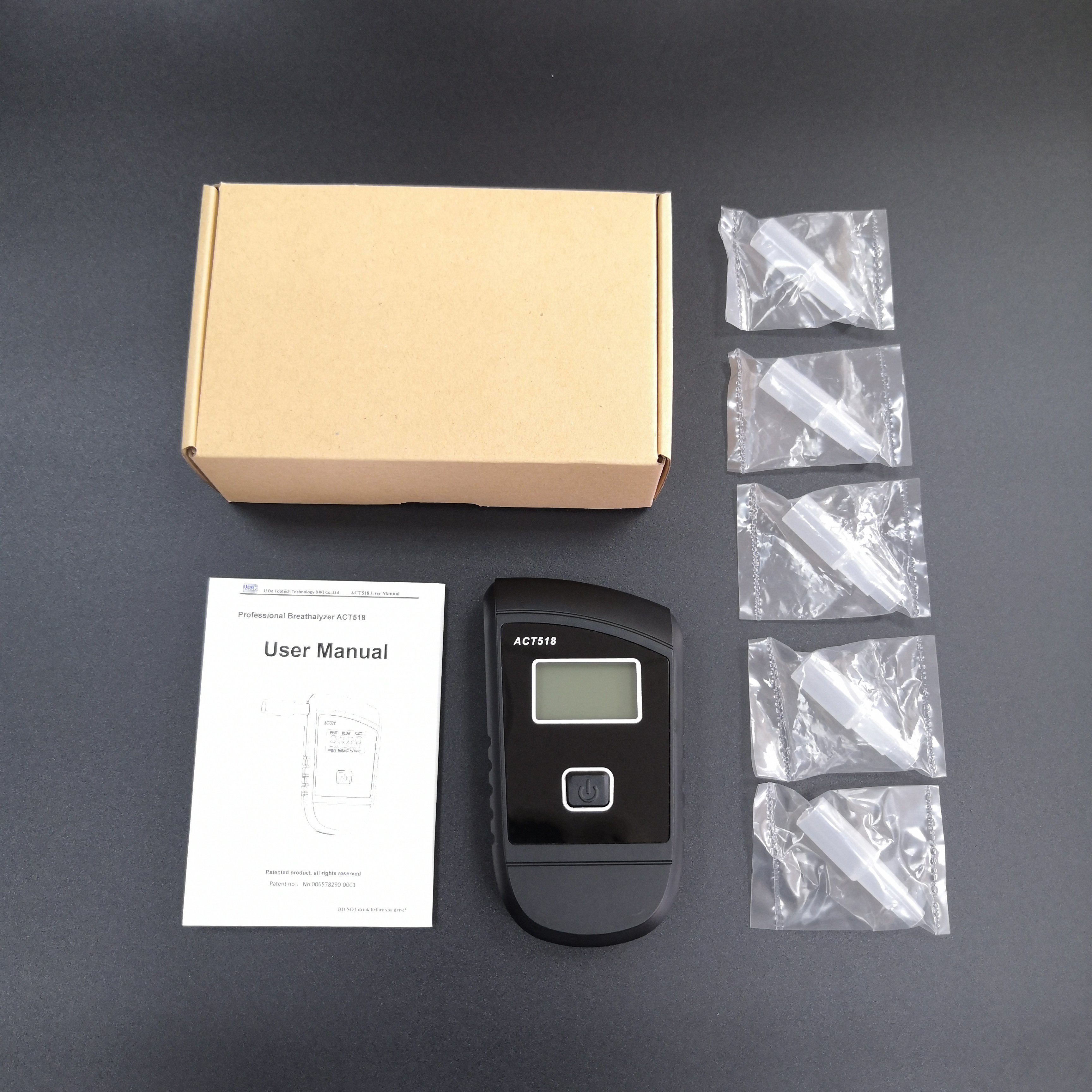 Professional LCD digital display alcohol tester for personal
