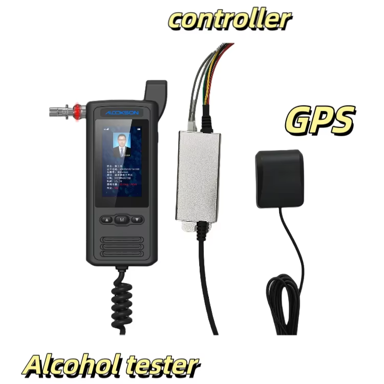 New intelligent car alcohol ignition interlock device alcohol breath tester
