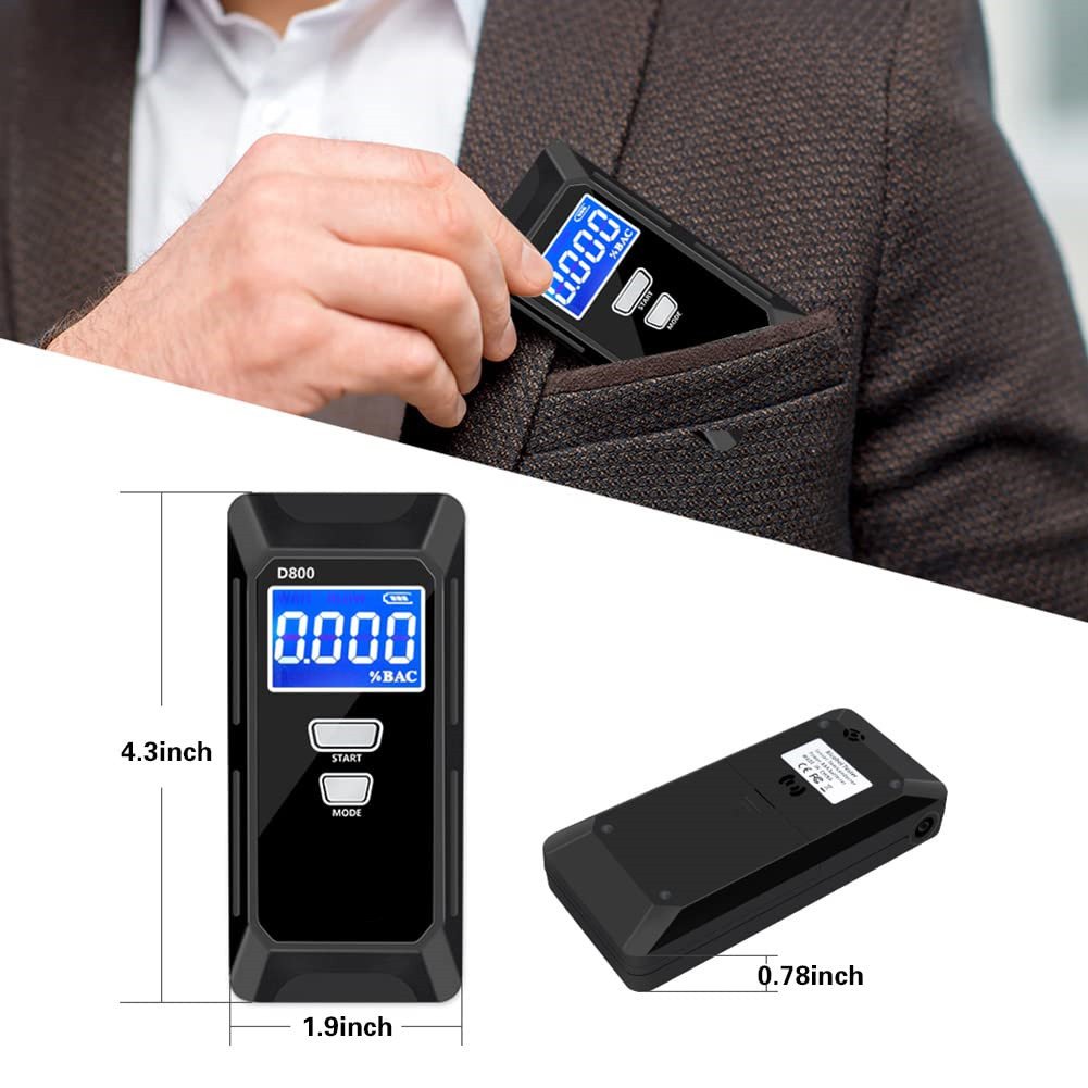 Wholesale Price Professional Alcohol Tester with Digital LCD Screen