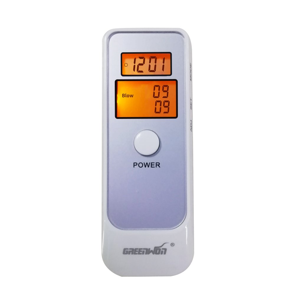 GREENWON Professional Personal Use Portable Digital Breathalyser/Alcometer/Alcohol Tester 662S