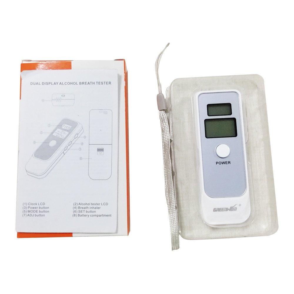 GREENWON Professional Personal Use Portable Digital Breathalyser/Alcometer/Alcohol Tester 662S