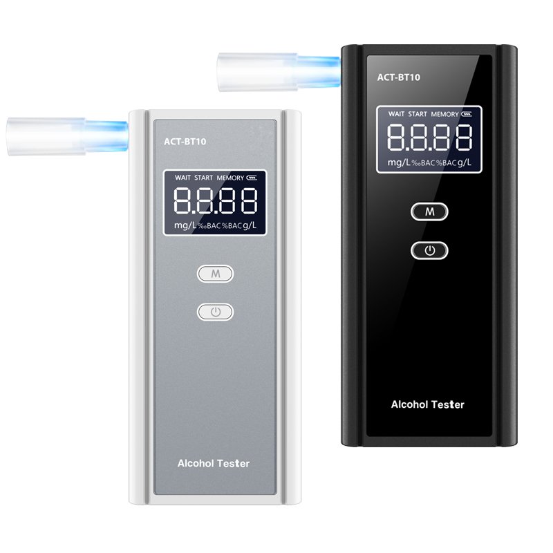 New breathalyzer ACT-BT10 portable alcohol tester high quality breath alcohol test popular alkomat