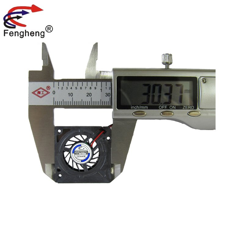 3004 Small Industrial Turbine Fan 30*30*4mm DC Motor 3.3V 5 Volt Ultra-thin Mini Air Blower Fan 30mm 3cm