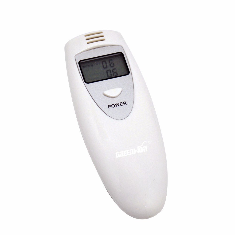 GREENWON Accurate LCD Display Breathalyser Tester Alcohol Breathalyzer Alcoholmeter