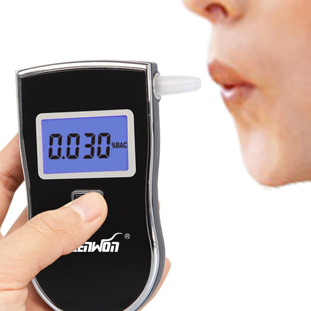 GREENWON Manufacturer Digital Display Breath Alcohol Tester/Breathalyzer for Drinkers and Drivers, Professional Alcohol Analyzer