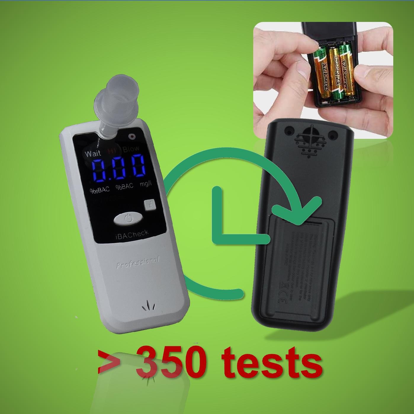 iBacheck AAT178 digital semiconductor breath alcohol tester low price low cost