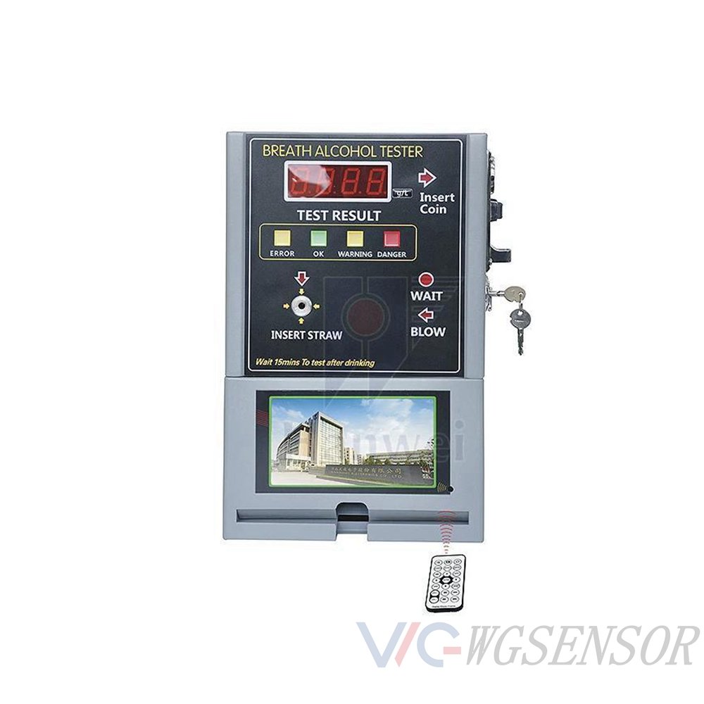 Fixed digital breathalyzer alcohol breath tester alcohol detector