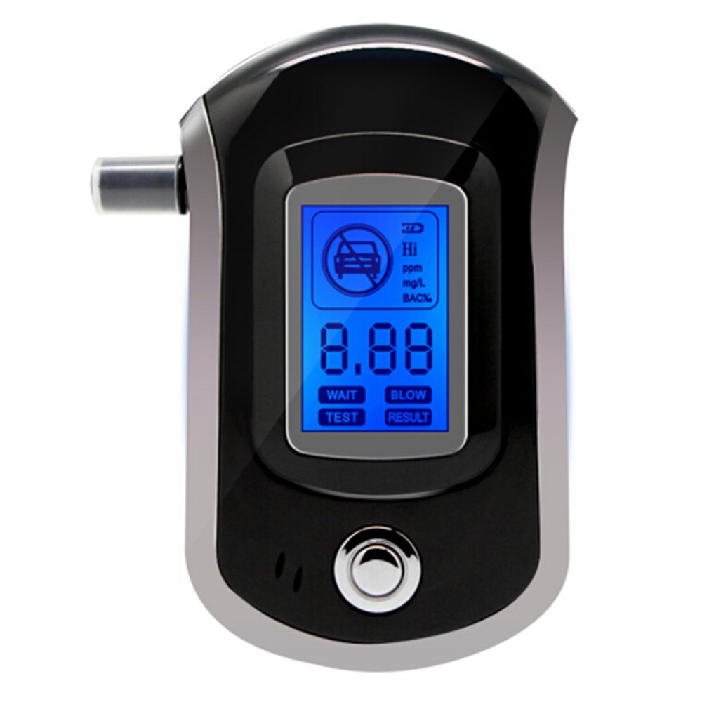 2022 OEM Breathing Digital Alcohol Detector With Mouthpiece Alcohol Tester