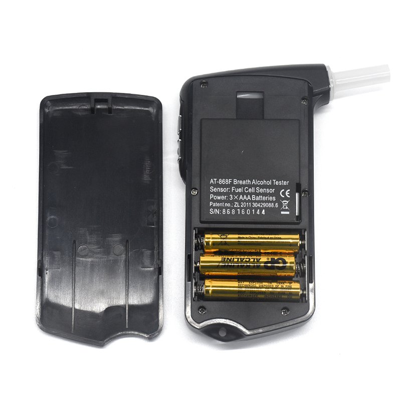 AT-868FP With print function Alcohol breath Tester Digital Breathalyzers Alcohol Tester Price LCD Display Fuel Cell Sensor