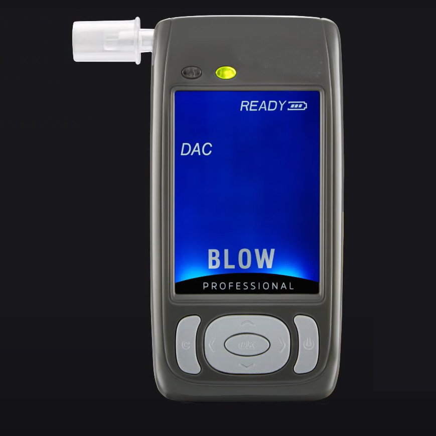 AP101 breath alcohol tester with printer Breathalyzer alcohol checker