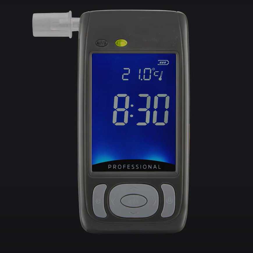 AP101 breath alcohol tester with printer Breathalyzer alcohol checker