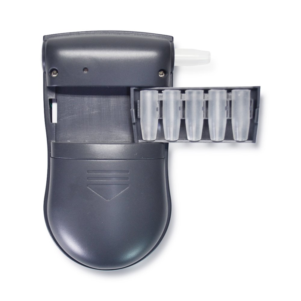GREENWON Breathalyzer AT-818 Digital Breath Alcohol Tester with 5 Replaceable Mouthpieces