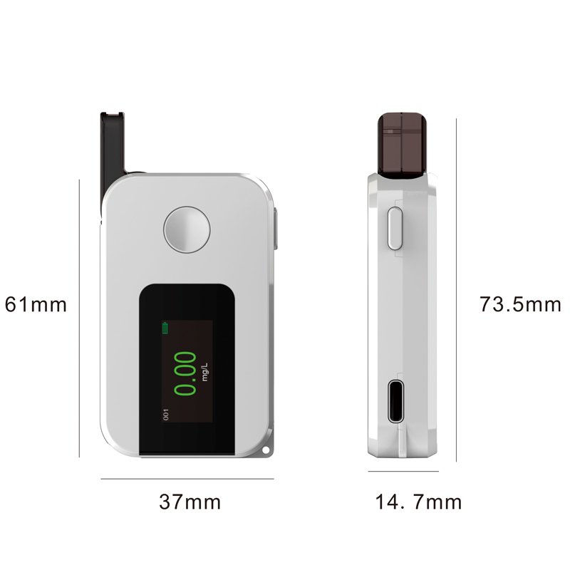 Wholesale Professional Alcohol Testers Digital Display Breathalyzer Detector Portable Alcohol Tester