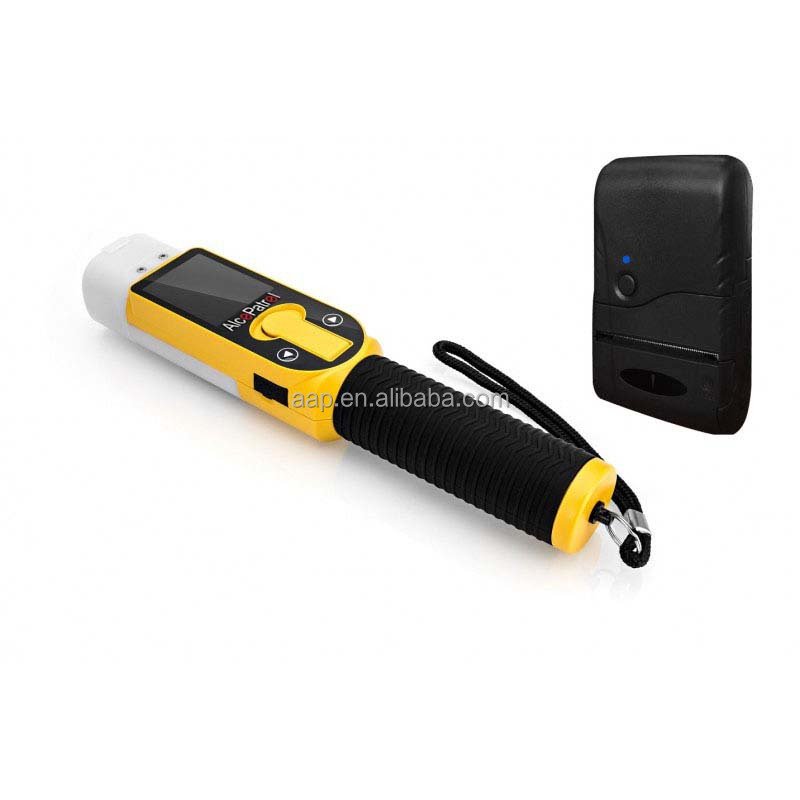 2023 NEW Design breath alcohol tester with printer Breathalyzer TrafficPolice Law enforcement Printer
