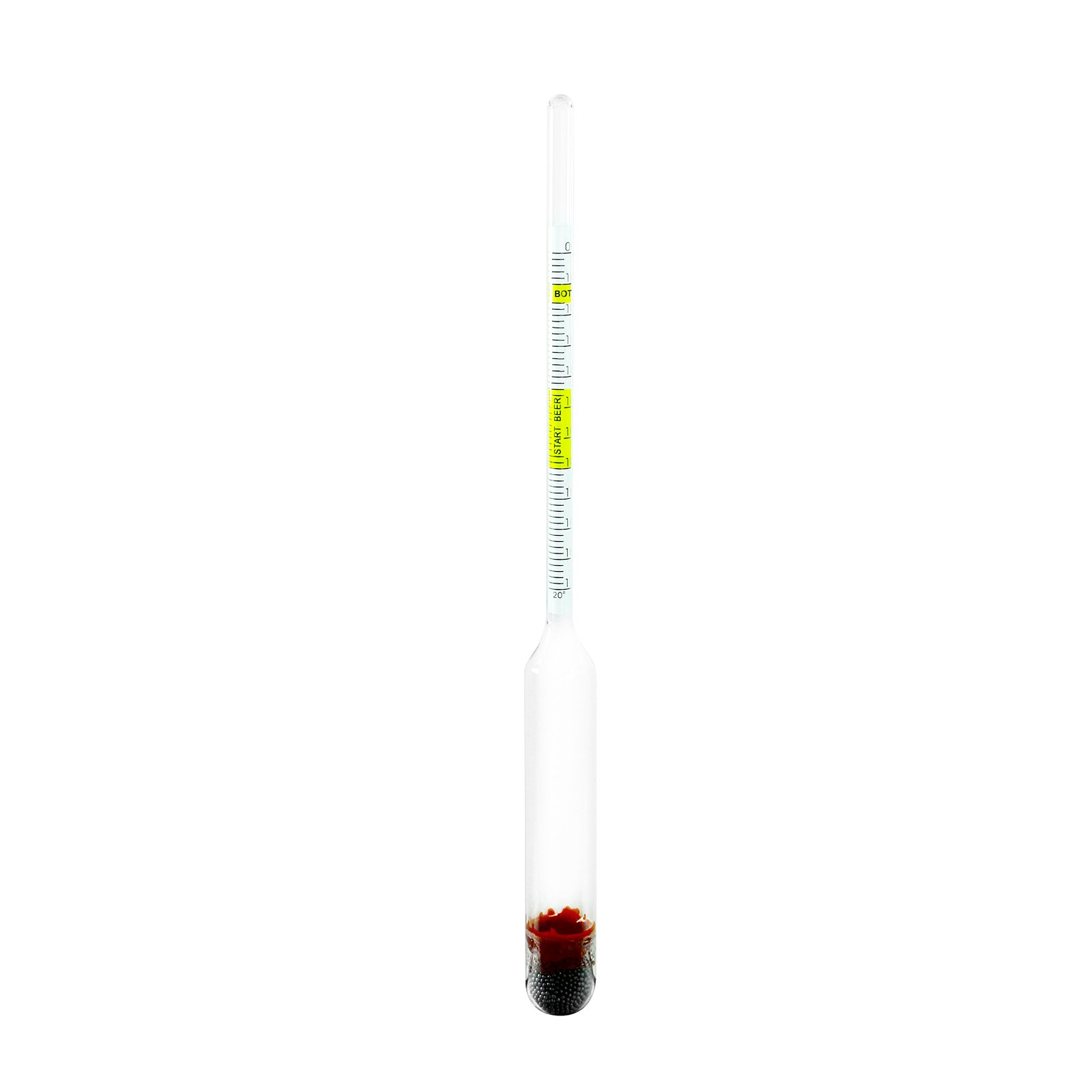 Beer Hydrometer Alcoholmeter Alcohol Level Indicator Meter 0.900-1.100 Hydrometer Spirit Level Tester