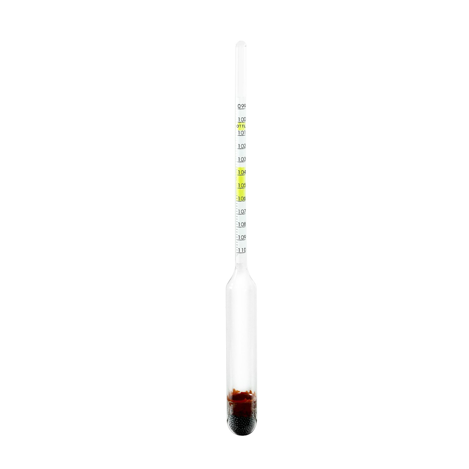 Beer Hydrometer Alcoholmeter Alcohol Level Indicator Meter 0.900-1.100 Hydrometer Spirit Level Tester