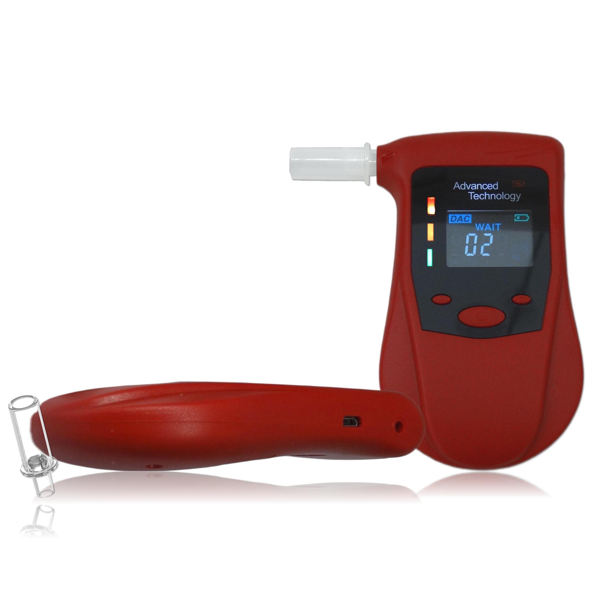 Best quality color breathalyzer alcohol tester with pre alert function ibacheck alcootest