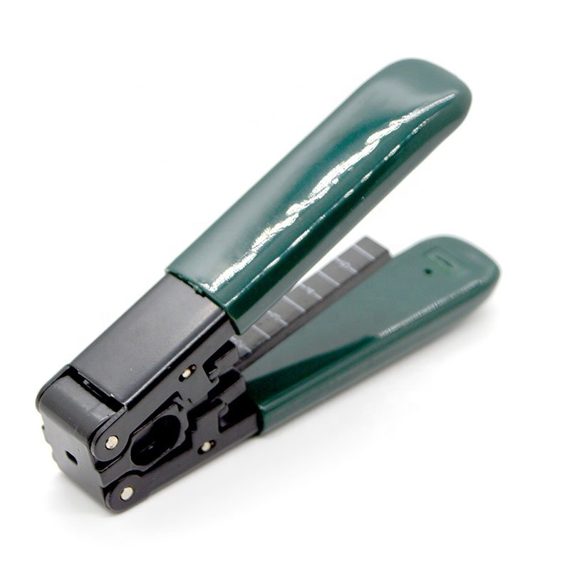 FTTH All-In-One Machine Fusion Cold Splicing Tool Fiber Optic Cutting Knife Red Light Source Used Condition Miller Pliers Tool
