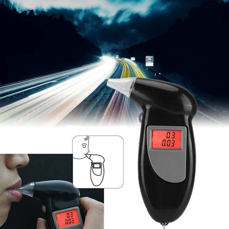 High-quality vehicle-mounted air-blowing portable high-precision alcohol tester