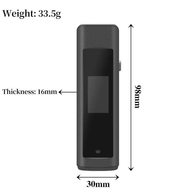 Newest mould Semi-conductor ANALYZER BAC% BREATHALYZER ALCOHOL TESTER AT-007