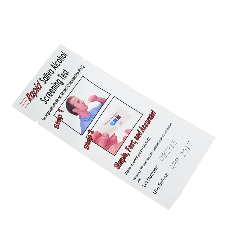 GREENWON High quality saliva alcohol test strip/ disposable alcohol test meter wholesale