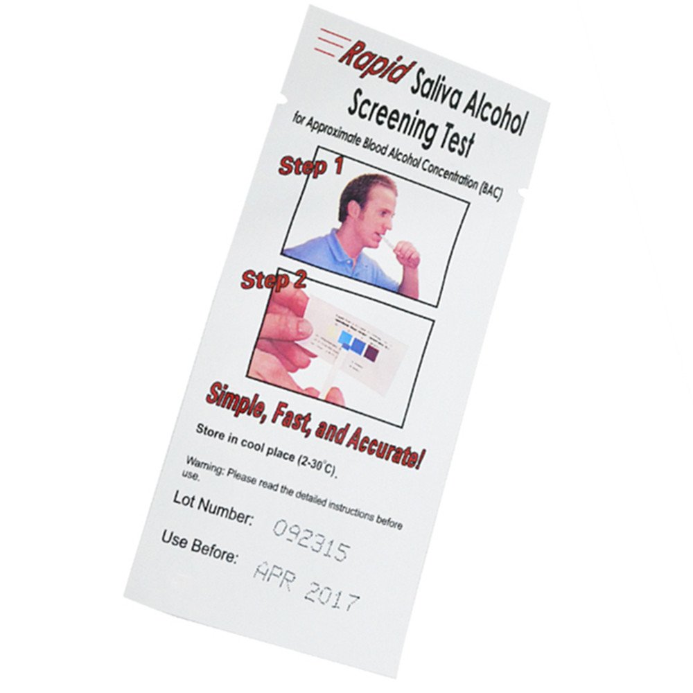 GREENWON High quality saliva alcohol test strip/ disposable alcohol test meter wholesale