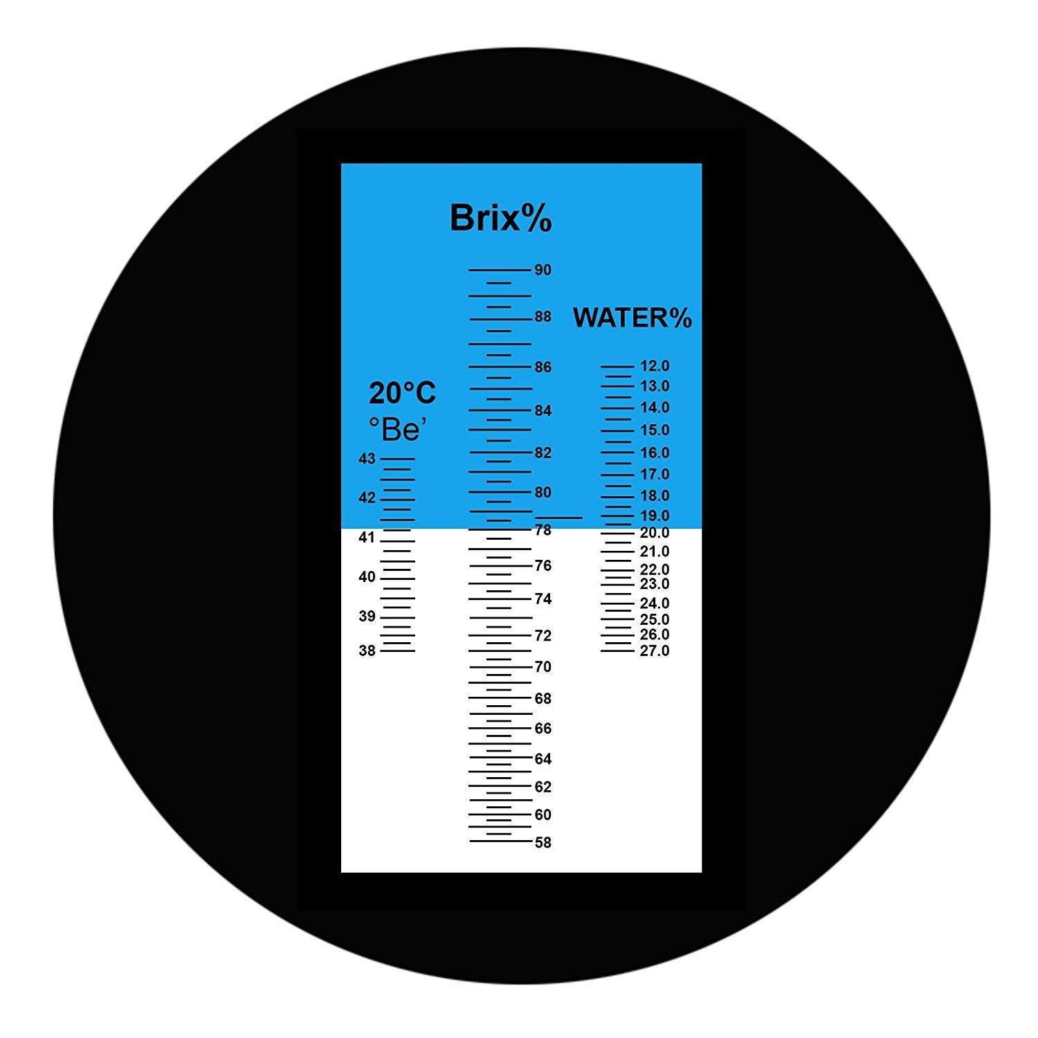 Factory Price Dual Scale Portable Brix Refractometer 0-40% Brix Alcohol 0-25% Wine Sugar Refractometer With ATC