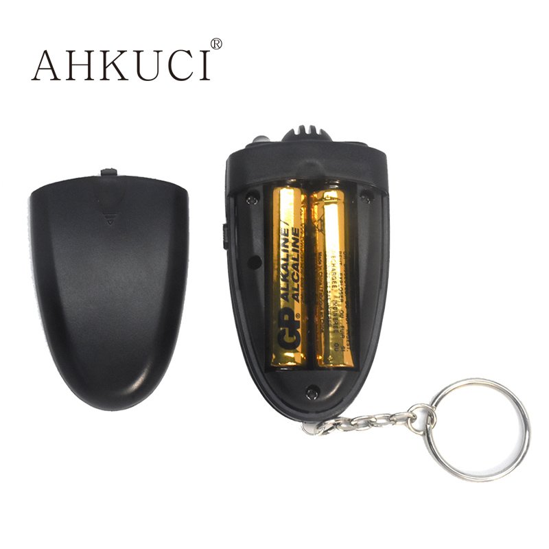 Three test step professional LED digital display breath analyzer with torch function & key chain breath analyzer AT-61