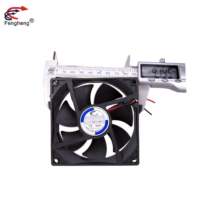 Factory direct sales 9025 Cooling Fan Low Noise DC 12v 0.27A 3200RPM 90mm sleeve bearing Axial Fan