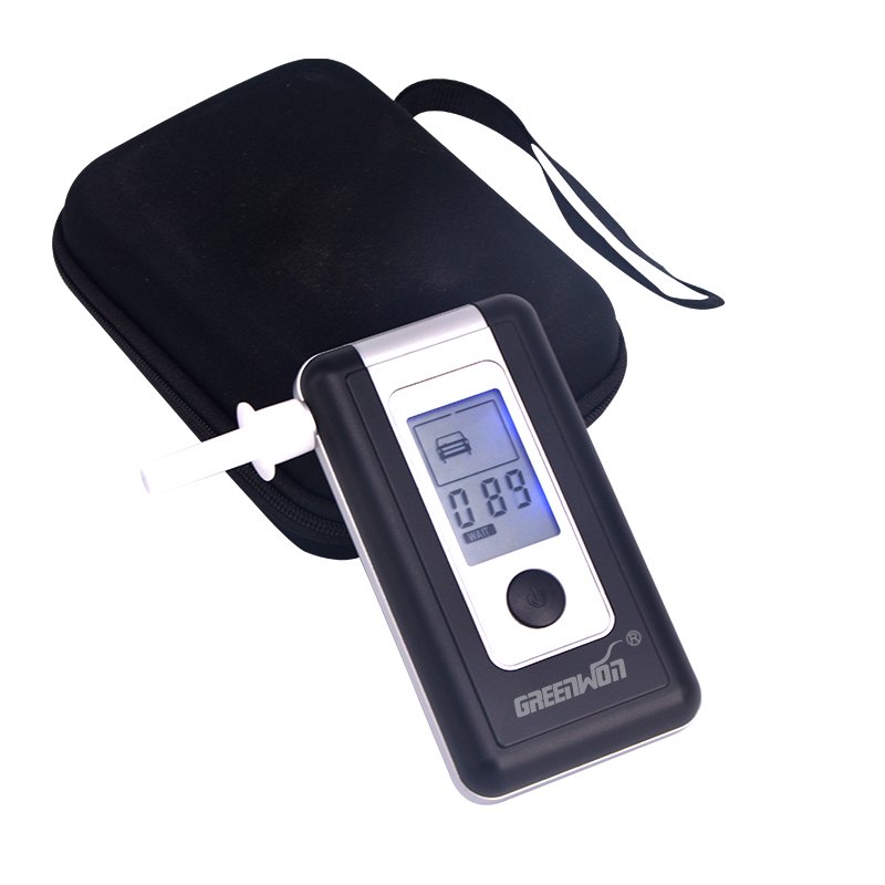 GREENWON Smart Alcohol tester digital breathalyzer lock box