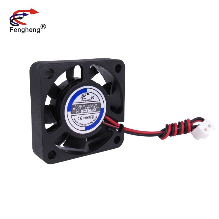 40x40x10mm Fan DC Motor 4cm Sleeve Bearing 2Pin Low Noise Cooling Fan 40mm 12V 6000RPM