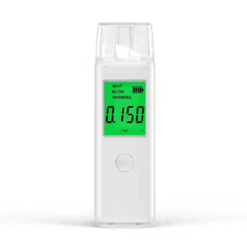 can OEM color Detector Alcotester breath alcohol tester Breathalyzer alcoholmeter digital for home/personal use/gift Mr black 01