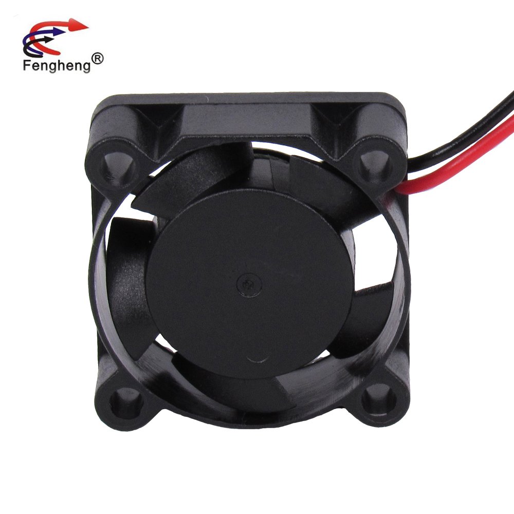 DC Brushless Air Fan 25x25x10mm 25mm 2Pin 5vdc 5Blades High Speed Micro Cooling Fan 25x25x10mm