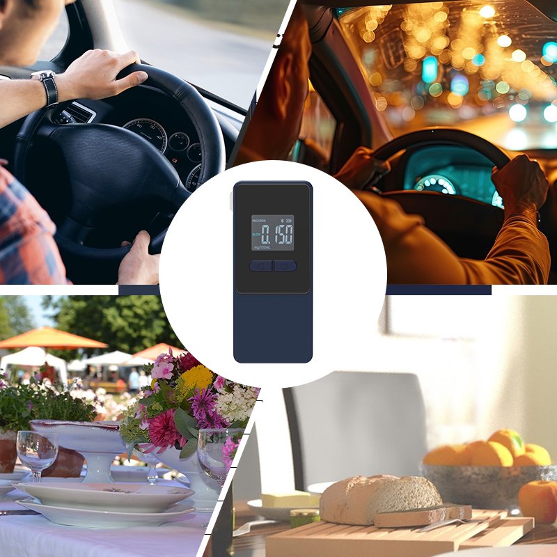 Alcohol Tester Breathalyzer Mini Portable Keychain Oem/odm Tester Driver