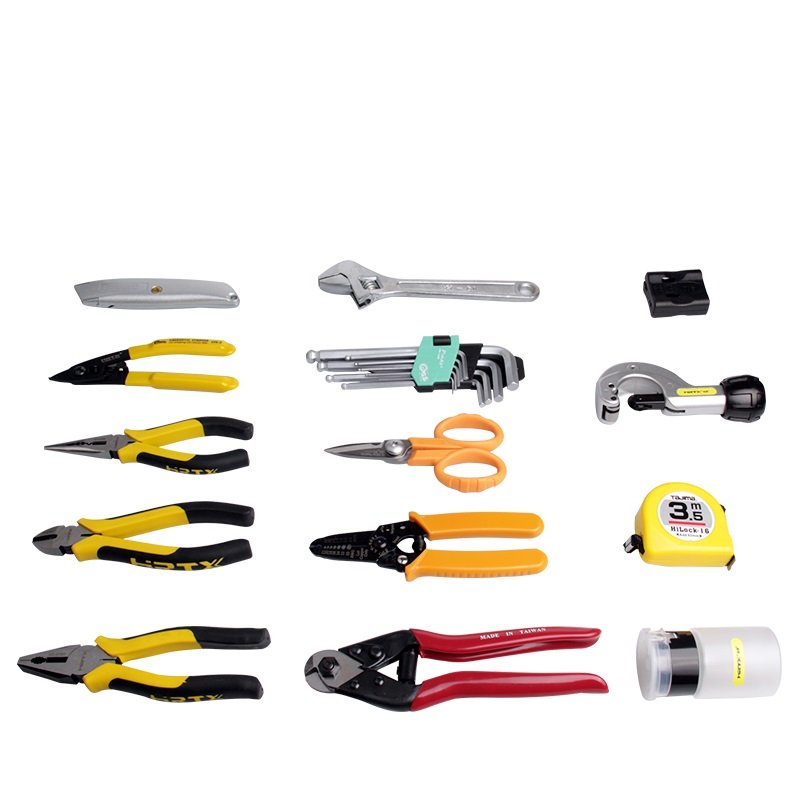 Latest Optic Fusion Splicing Tool Kit SeikoFire S63 OEM Fiber Optic Toolkits Fiber Stripper FTTH/FTTX Fiber